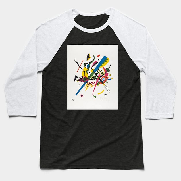 Wassily Kandinsky Small Worlds I Kleine Welten Baseball T-Shirt by SybaDesign